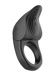Черное эрекционное виброкольцо Vibro Lust Ring - MALESATION - в Шахтах купить с доставкой