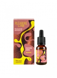 Капли с согревающим эффектом Passion Drips Warming - 15 мл. - Pleasure Lab - купить с доставкой в Шахтах