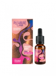 Жидкий вибратор Passion Drips Cold n Hot - 15 мл. - Pleasure Lab - купить с доставкой в Шахтах