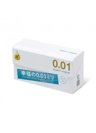 Увлажнённые презервативы Sagami Original 0.01 Extra Lub - 12 шт. - Sagami - купить с доставкой в Шахтах