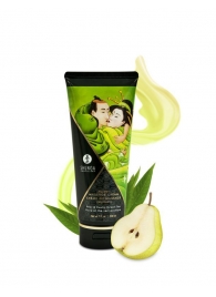 Массажный крем для тела с ароматом груши и зелёного чая Pear   Exotic Green Tea - 200 мл. - Shunga - купить с доставкой в Шахтах