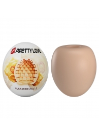 Бежевый мастурбатор-яйцо Pleasure Egg II - Baile - в Шахтах купить с доставкой