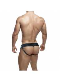 Телесный фаллопротез на черных эластичных ремнях 7 Inch Hollow Strap On - 17 см. - Blush Novelties - купить с доставкой в Шахтах