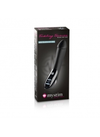 Вибратор с электростимуляцией Tickling Truman Black Edition - 27 см. - MyStim - купить с доставкой в Шахтах