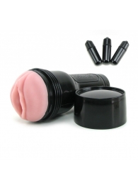 Мастурбатор-вагина Fleshlight - Vibro Pink Lady Touch с вибрацией - Fleshlight - в Шахтах купить с доставкой