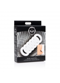 Комплект из 6 прозрачных эрекционных колец Ring Master Custom Ball Stretcher Kit - XR Brands - в Шахтах купить с доставкой
