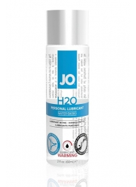 Возбуждающий лубрикант на водной основе JO Personal Lubricant H2O Warming - 60 мл. - System JO - купить с доставкой в Шахтах