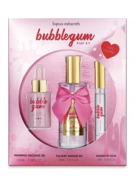 Набор средств для массажа и ласк Bubblegum Play Kit - Bijoux Indiscrets - купить с доставкой в Шахтах