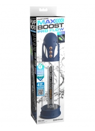 Синяя вакуумная автоматическая помпа Max Boost Pro Flow - Pipedream - в Шахтах купить с доставкой