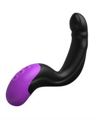 Черно-фиолетовый вибромассажёр простаты Hyper-Pulse P-Spot Massager - Pipedream - в Шахтах купить с доставкой