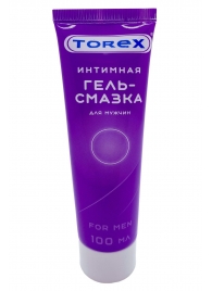 Гель-смазка на водной основе For Men - 100 мл. - Torex - купить с доставкой в Шахтах