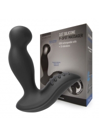 Черный вибромассажер простаты 3,5’’ P-spot Massager - 12,5 см. - Erokay - в Шахтах купить с доставкой