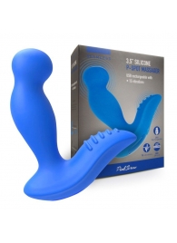 Синий вибромассажер простаты 3,5’’ P-spot Massager - 12,5 см. - Erokay - в Шахтах купить с доставкой