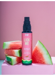 Гель Lick Me с согревающим эффектом и ароматом арбуза - 50 мл. - INTT - купить с доставкой в Шахтах