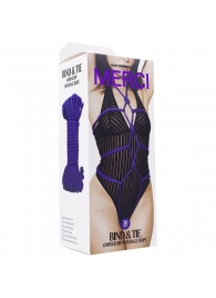 Фиолетовая верёвка для связывания и фиксации Bind Tie - 9,14 м. - Doc Johnson - купить с доставкой в Шахтах