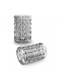 Прозрачная насадка с бороздками STAY HARD COCK SLEEVE 04 CLEAR - Blush Novelties - в Шахтах купить с доставкой