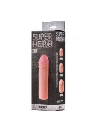 Фаллоудлинитель SUPER HERO Tempter - 16 см. - Lola Games - в Шахтах купить с доставкой