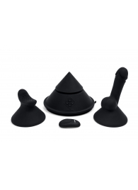 Конусный вибромассажер Cowgirl Cone с 2 насадками - CowGirl - купить с доставкой в Шахтах