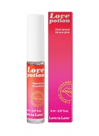 Возбуждающий блеск для губ Love Potion - 8 мл. - Love to Love - купить с доставкой в Шахтах