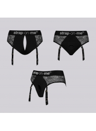 Трусики для фиксации насадок Strap-on-me Harness Lingerie Diva XS - Strap-on-me - купить с доставкой в Шахтах