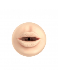 Телесный мастурбатор-ротик Feel Stroker Mouth - Kiiroo - в Шахтах купить с доставкой