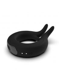 Черное эрекционное кольцо Marry Me Rechargeable Vibrating Cockring - Adrien Lastic - в Шахтах купить с доставкой