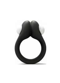 Черное эрекционное кольцо Zippy Vibrating Ring With Bullet - Adrien Lastic - в Шахтах купить с доставкой