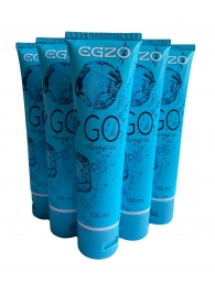 Набор из 5 пролонгирующих лубрикантов на водной основе Egzo Go (по 100 мл.) - EGZO - купить с доставкой в Шахтах