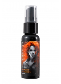 Гель с эффектом вибрации Volcano Of Passion со вкусом вишни - 25 мл. - Erotist Lubricants - купить с доставкой в Шахтах