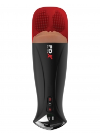 Мастурбатор-вагина в колбе с вибрацией Fuck-O-Matic Pro XL - Pipedream - в Шахтах купить с доставкой