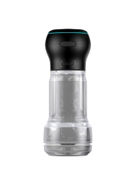 Набор PowerBlow   Feel Pocket Stroker Crystal: мастурбатор и интерактивная насадка - Kiiroo - в Шахтах купить с доставкой
