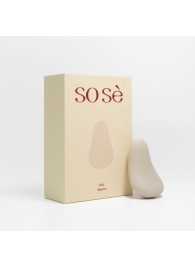 Серый вибромассажёр Opal - Sose