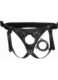 Пояс Hard Brutal для больших насадок - LOVETOY (А-Полимер) - купить с доставкой в Шахтах