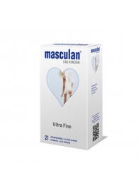 Особо тонкие презервативы Masculan Ultra Fine - 21 шт. - Masculan - купить с доставкой в Шахтах