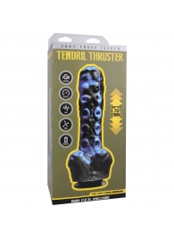 Черно-синяя мини-машина на присоске Tendril Thruster - 21,6 см. - Doc Johnson - купить с доставкой в Шахтах