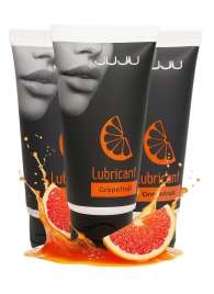 Набор из 3 съедобных лубрикантов JUJU со вкусом грейпфрута - JuJu - купить с доставкой в Шахтах