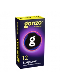 Презервативы с анестетиком для продления удовольствия Ganzo Long Love - 12 шт. - Ganzo - купить с доставкой в Шахтах