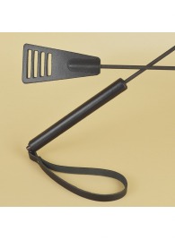 Черный кожаный стек «Сириус» - 60 см. - Sitabella - купить с доставкой в Шахтах