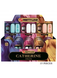 Набор из 15 мастурбаторов Catherine Olga - Baile - в Шахтах купить с доставкой