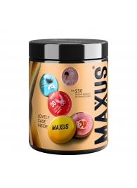 Точечные презервативы MAXUS 2000 Amazing Dots с железным кейсом - 15 шт. - Maxus - купить с доставкой в Шахтах