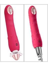 Малиновая насадка на душ с вибрацией Showers to orgasm - 20,1 см. - Orion - купить с доставкой в Шахтах