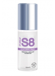 Лубрикант на водной основе S8 Glycerin Free без глицерина - 125 мл. - Stimul8 - купить с доставкой в Шахтах