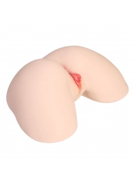 Мастурбатор-полуторс с двойным слоем материала Jenny Onahole Real Hips - KOKOS - в Шахтах купить с доставкой