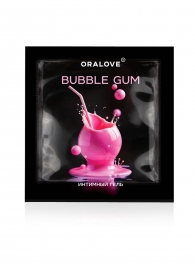 Саше съедобной оральной смазки OraLove с ароматом бабл-гам - 3 гр. - Биоритм - купить с доставкой в Шахтах