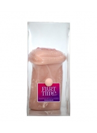 Телесный мастурбатор-вагина с фигурками на поверхности - LOVETOY (А-Полимер) - в Шахтах купить с доставкой