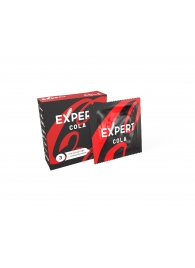 Презервативы с ароматом колы Expert Cola - 3 шт. - Expert - купить с доставкой в Шахтах