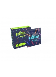 Светящиеся в темноте презервативы Expert Neon - 3 шт. - Expert - купить с доставкой в Шахтах