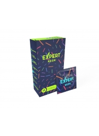 Светящиеся в темноте презервативы Expert Neon - 15 шт. - Expert - купить с доставкой в Шахтах
