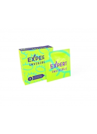Ультратонкие презервативы Expert Invisible - 3 шт. - Expert - купить с доставкой в Шахтах