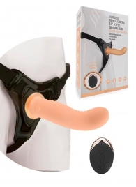 Женский вибрострапон со съемной насадкой и пультом ДУ - Erokay - купить с доставкой в Шахтах